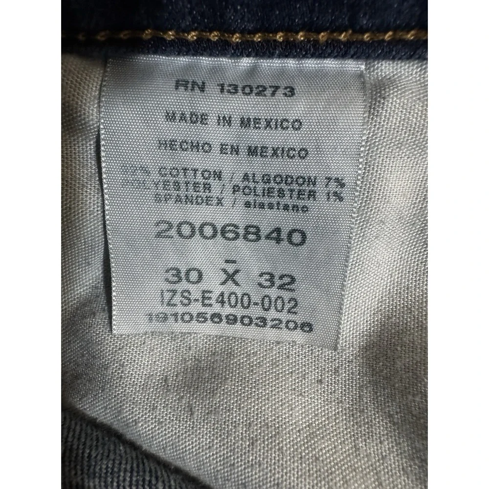 Lee Classic Fit Straight Leg Jeans Mens 32x30 Blue Excellent‎ Mid Rise Stretch